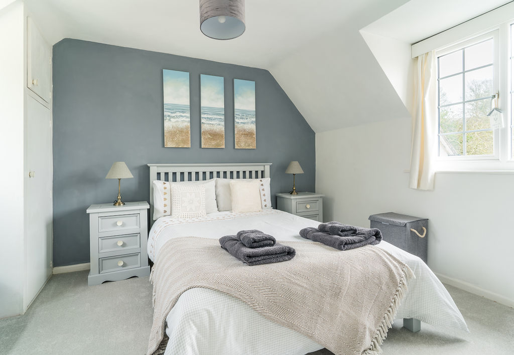 Double bedroom with luxury linen
