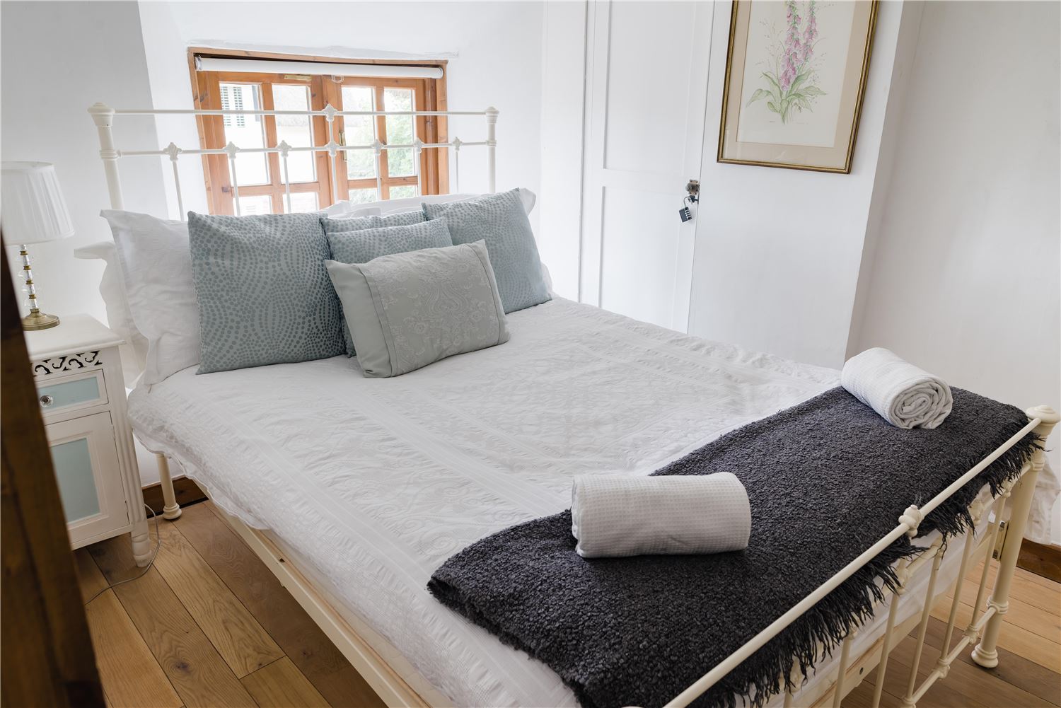 Bedroom 2 offers a cosy double bed